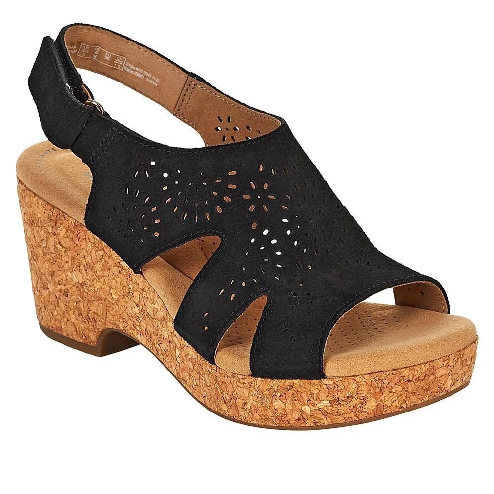 Clarks Giselle Bay Wedge Sandal